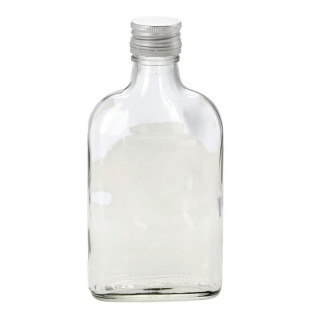 Butelka piersiówka z zakrętką 200ml 4405